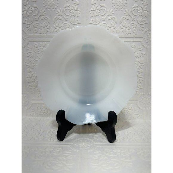 Vintage Macbeth Evans American Sweetheart Glass berry Bowl White - Picture 3 of 10